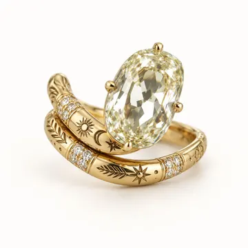 The Solara Serpentine Ring preview — Toronto Jewels Curation