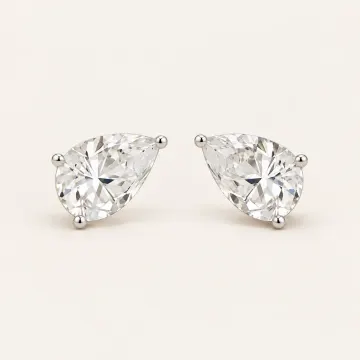 Pear-Shaped Lab-Grown Diamond Stud Earrings preview — Toronto Jewels Curation